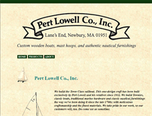 Tablet Screenshot of pertlowell.com